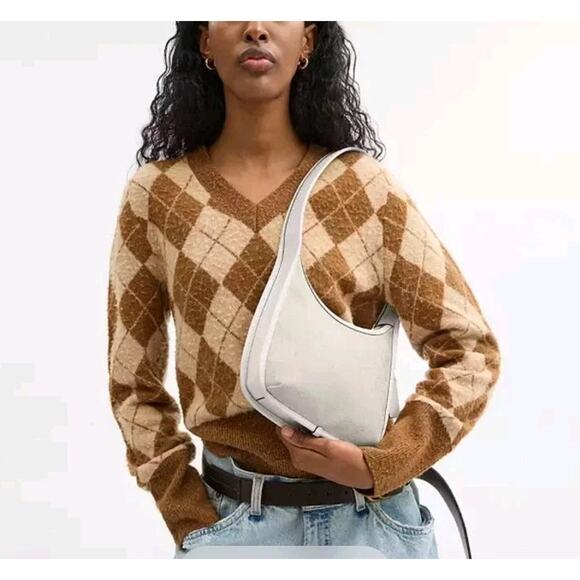 NWT COACH Originals Curve Zip (Ergo) Archive Bag Chalk Signature CAF11 - Picture 4 of 5